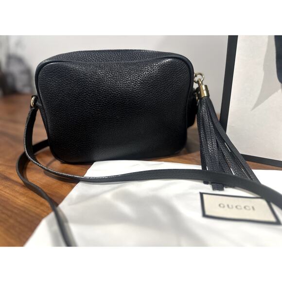 Gucci Soho Disco Black Leather Bag - EUC, box, dust bag, receipt plus inclusions - Picture 12 of 12